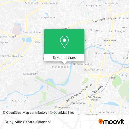 Ruby Milk Centre map