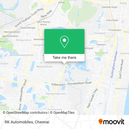 Rk Automobiles map