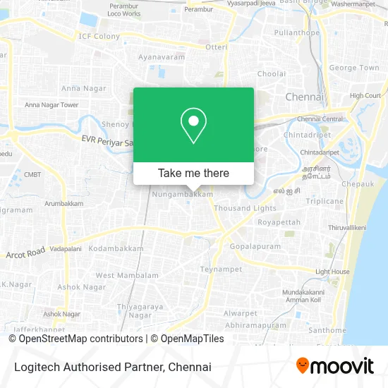 Logitech Authorised Partner map