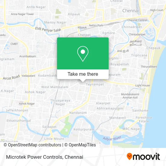 Microtek Power Controls map