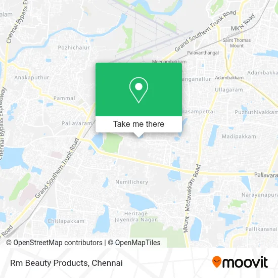 Rm Beauty Products map