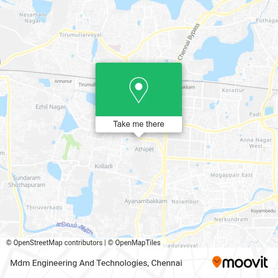 Mdm Engineering And Technologies map