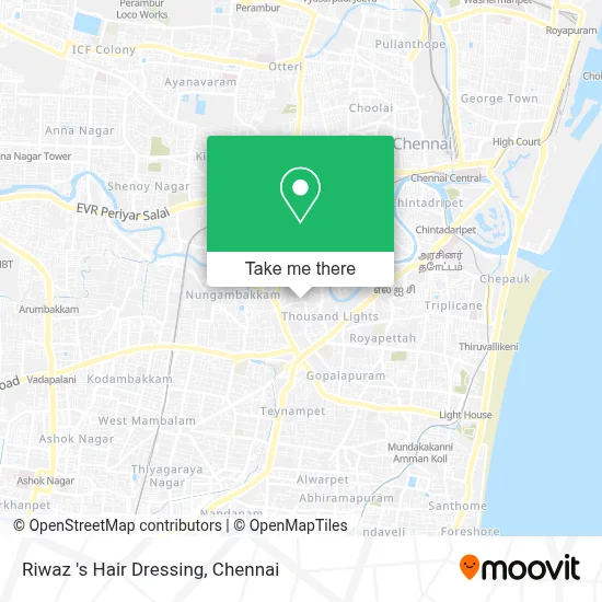 Riwaz 's Hair Dressing map