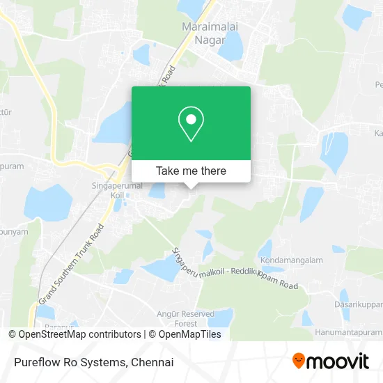 Pureflow Ro Systems map