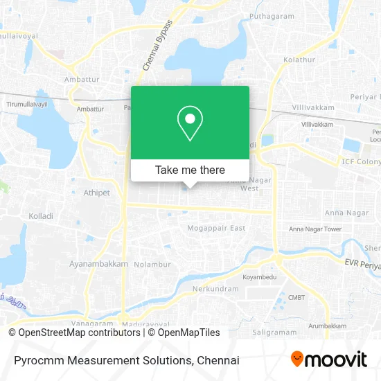 Pyrocmm Measurement Solutions map