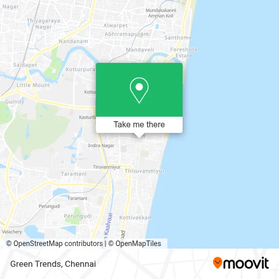 Green Trends map