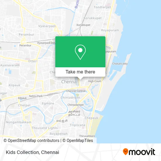 Kids Collection map