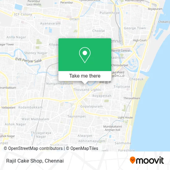 Rajil Cake Shop map