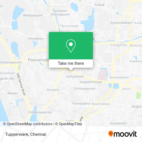 Tupperware map