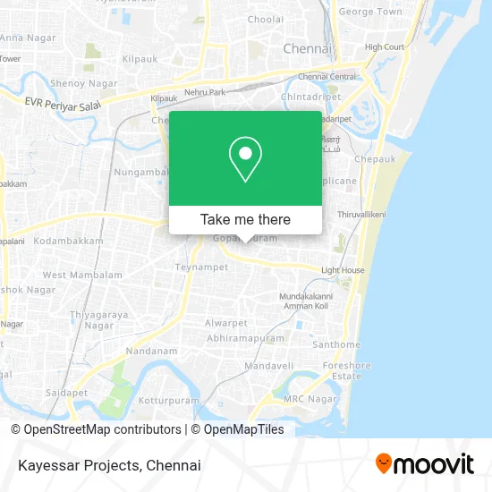 Kayessar Projects map