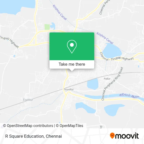R Square Education map