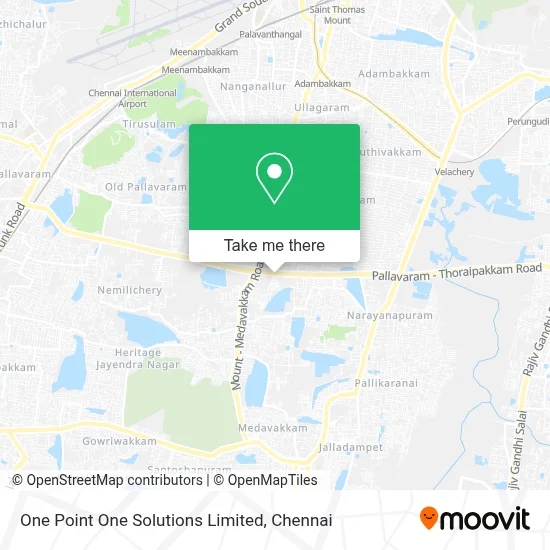 One Point One Solutions Limited map