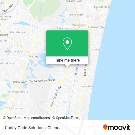 Caddy Code Solutions map