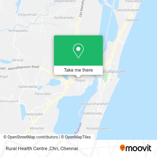 Rural Health Centre ,Chri map
