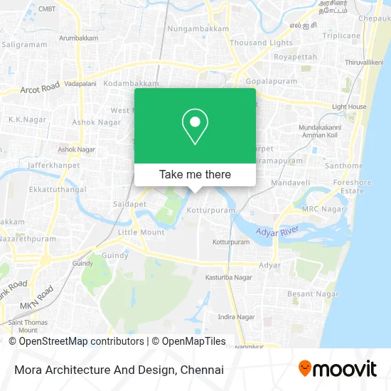 Mora Architecture And Design map