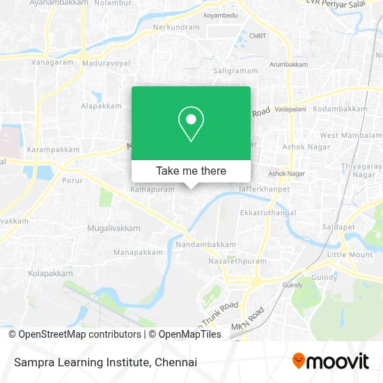 Sampra Learning Institute map