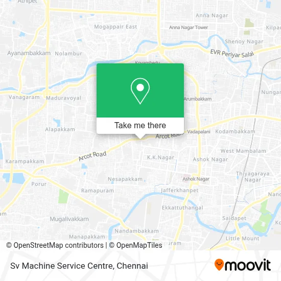 Sv Machine Service Centre map