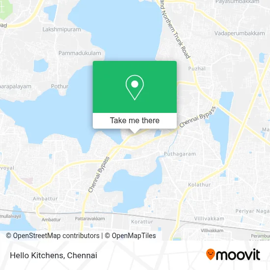 Hello Kitchens map