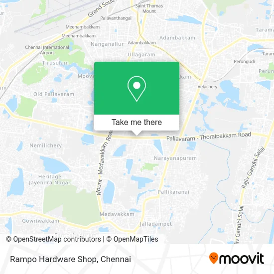 Rampo Hardware Shop map