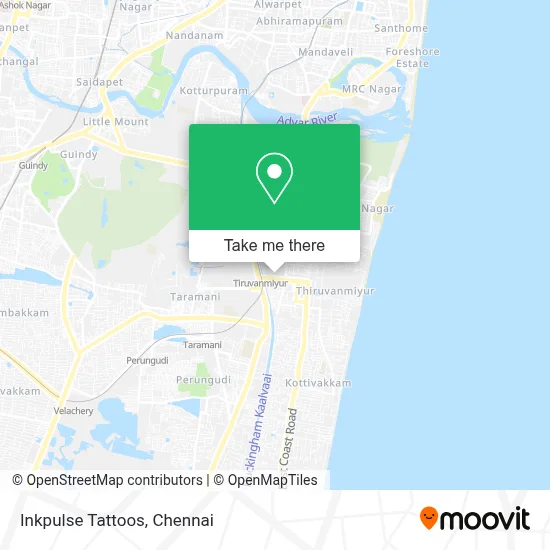 Inkpulse Tattoos map