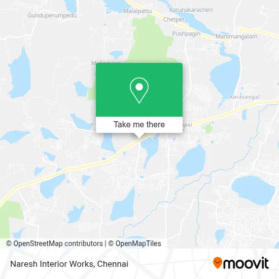 Naresh Interior Works map