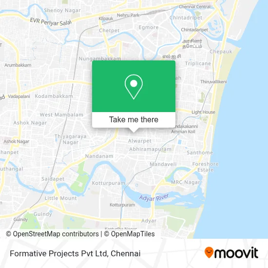 Formative Projects Pvt Ltd map