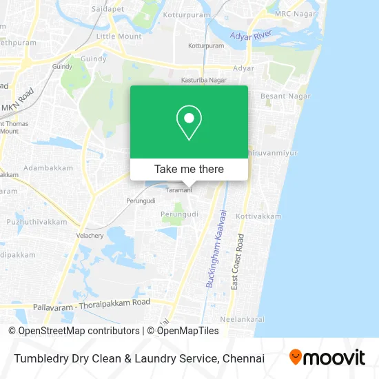 Tumbledry Dry Clean & Laundry Service map