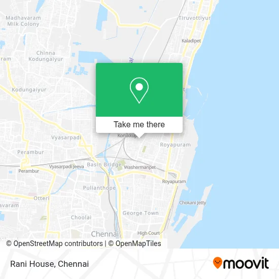 Rani House map