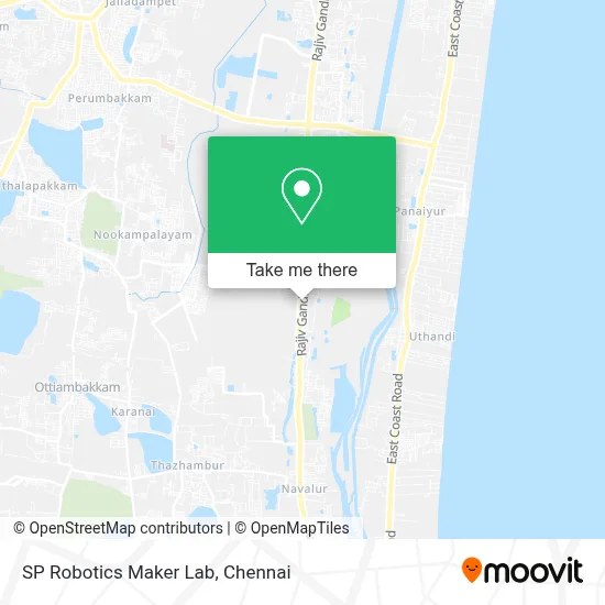 SP Robotics Maker Lab map