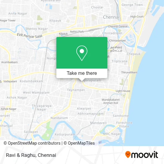 Ravi & Raghu map