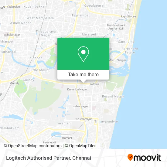 Logitech Authorised Partner map