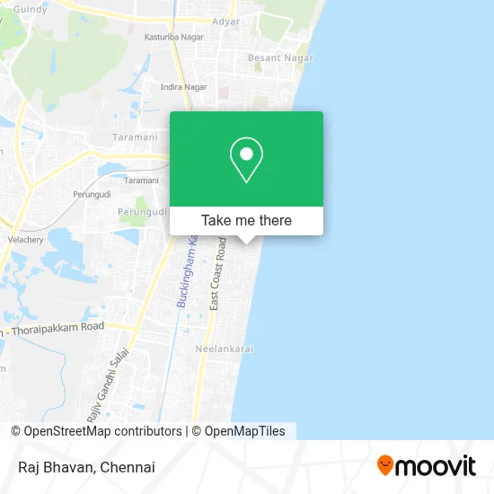 Rajbhavan map