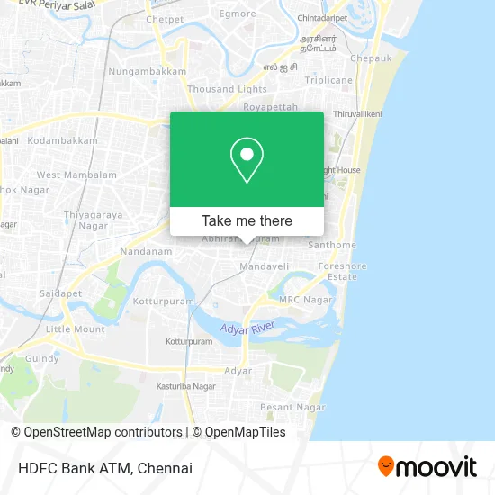 Hdfc Bank Atm map