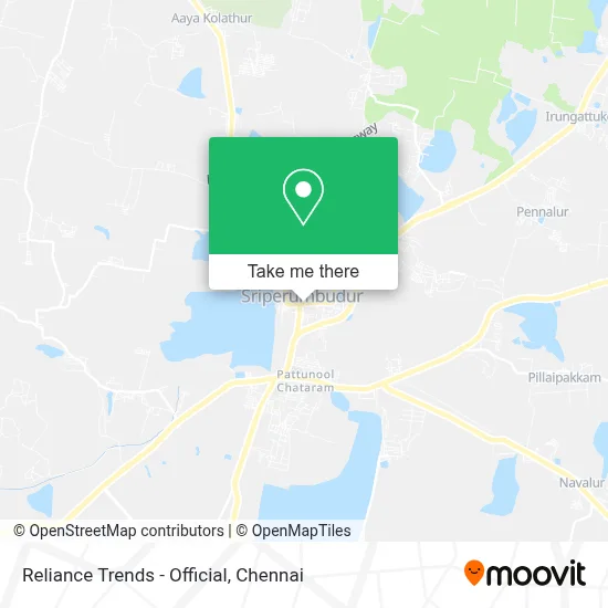 Reliance Trends - Official map