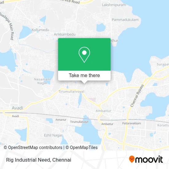 Rig Industrial Need map