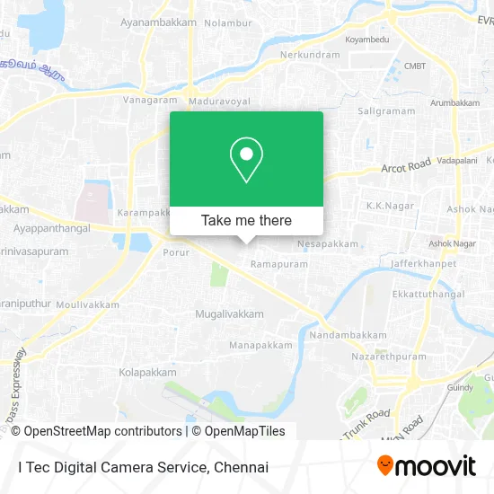 I Tec Digital Camera Service map