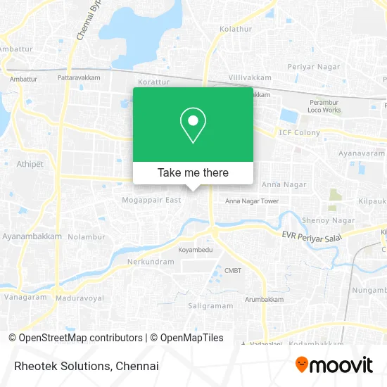 Rheotek Solutions map