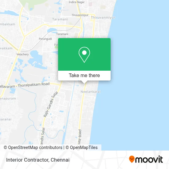 Interior Contractor map