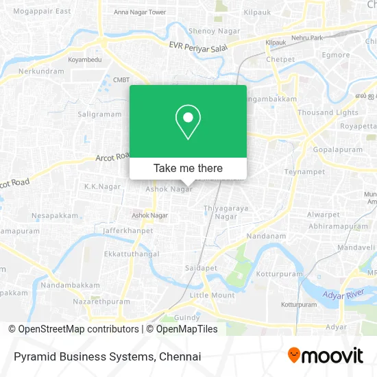 Pyramid Business Systems map