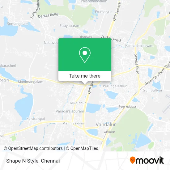 Shape N Style map