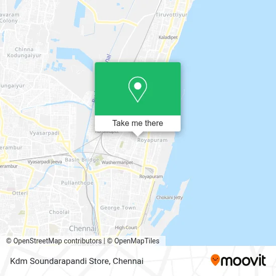 Kdm Soundarapandi Store map