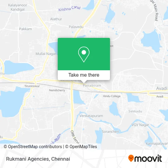 Rukmani Agencies map