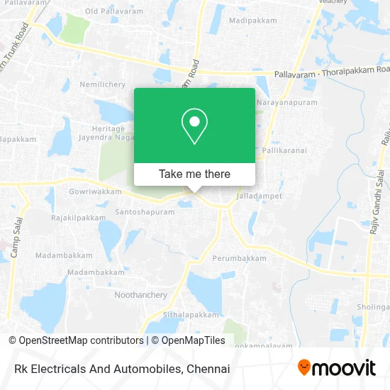 Rk Electricals And Automobiles map