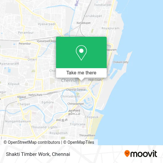 Shakti Timber Work map