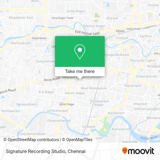 Signature Recording Studio map