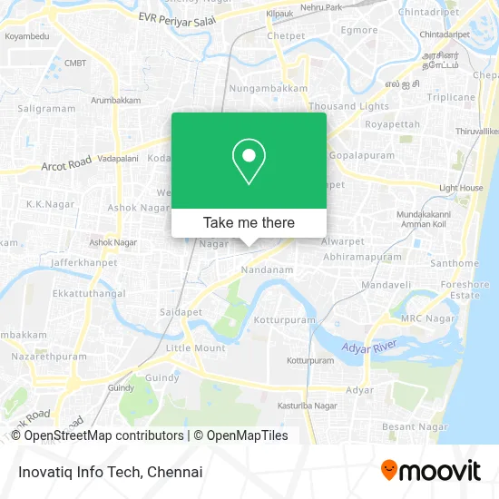 Inovatiq Info Tech map