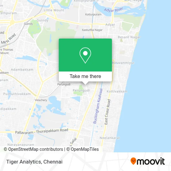 Tiger Analytics map