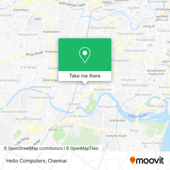 Hello Computers map