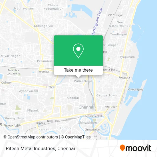 Ritesh Metal Industries map