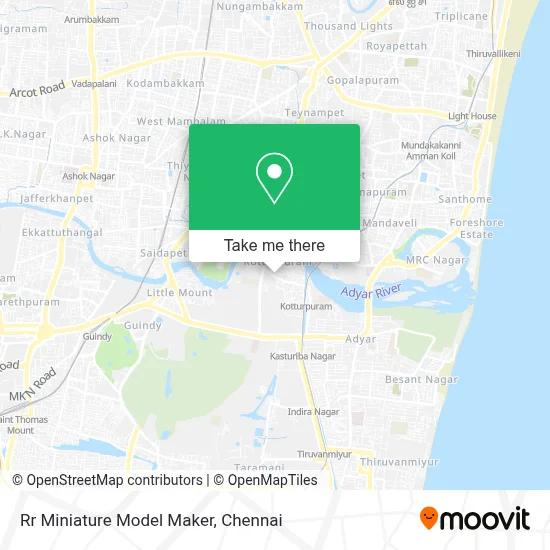 Rr Miniature Model Maker map